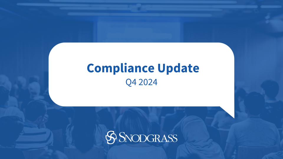 Compliance Update, Fourth Quarter 2024