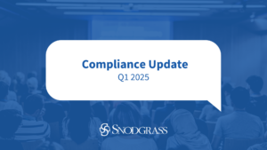 Compliance Update, First Quarter 2025